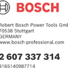 Accessoires Bosch batterie pba 18v 2,5ah w-b - 2607337314
