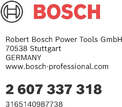 Bosch accessoires pba 18v 6.0ah w-c batterie - 2607337318