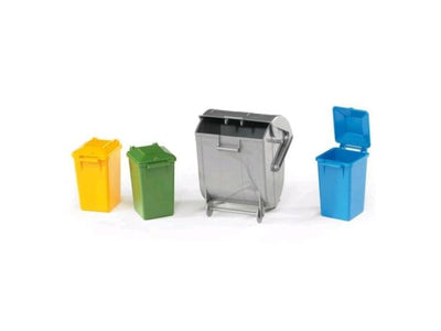 Ensemble de poubelles Bruder