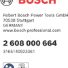 Bosch accessoires filtre bosch | pour gaz 18v-1 - 2608000664