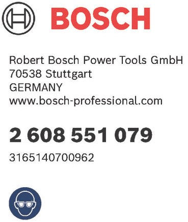 Accessoires Bosch jeu de 1 4 clés à douilles robustes | 50 mm | 6 pièces | 6 - 13 mm - 2608551079