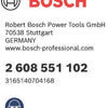 Accessoires Bosch jeu de douilles 3 pièces | 85 mm 1 2 - 2608551102 - 2608551102