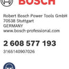 Accessoires Bosch 10x foret à métaux hss pointeq 2,5mm - 2608577193