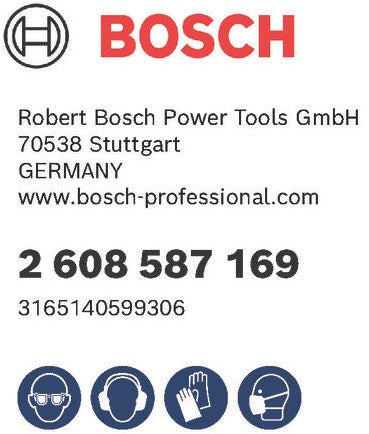 Accessoires Bosch jeu de forets à carrelage 5 pièces cyl-9 céramique 4.0; 5,0 ; 6,0 ; 8,0 ; 10,0 mm 5 pièces - 2608587169