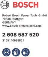 Accessoires Bosch rallonge à changement rapide 1 4 tige hexagonale pour perceuse rapide vitesse de coupe automatique 152 mm 1er - 2608587520 - afbeelding 2