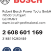Bosch accessoires plateau de ponçage pex 270 a 2608601169 - 2608601169