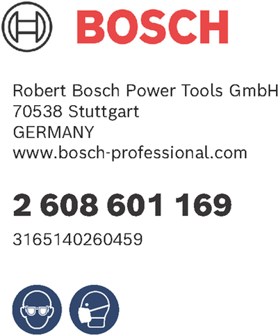 Bosch accessoires plateau de ponçage pex 270 a 2608601169 - 2608601169