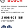 Accessoires Bosch gex 125-150 patin de ponçage 9 trous 2608601185 - 2608601185