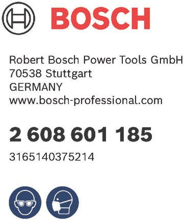 Accessoires Bosch gex 125-150 patin de ponçage 9 trous 2608601185 - 2608601185