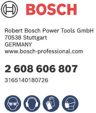 Accessoires Bosch 1 rouleau 93x5m c410, standard pour bois+peinture, 240 - 2608606807