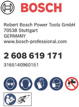 Bosch accessoires disque fibre x-lock, 125mm, g 24, r444, expert pour le métal - 1 pièce(s) - 2608619171 - afbeelding 2