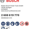 Bosch accessoires disque à tronçonner standard métal 230x1,9x22,23 - 2608619770
