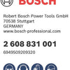 Accessoires Bosch perceuse sds-plus-3 | 4x100x160mm - 2608831001