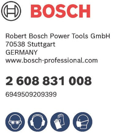 Accessoires Bosch perceuse sds-plus-3 | 6x100x160mm - 2608831008