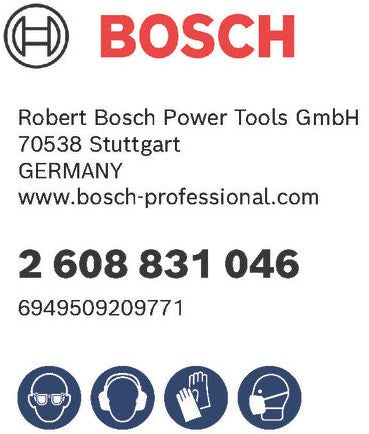 Accessoires Bosch perceuse sds-plus-3 | 16x300x360mm - 2608831046