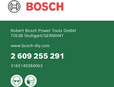 Accessoires Bosch perceuse forstner | 7483 g | 40x90mm - 2609255291