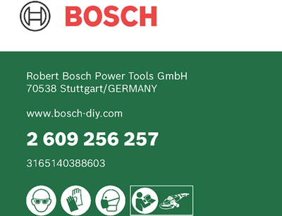 Disque abrasif Bosch pour meuleuse d'angle - système de serrage - 125 mm - m14