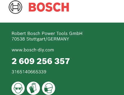 Accessoires Bosch maille de ponçage | 115x280mm | k120 - 2609256357