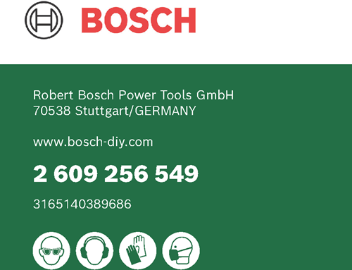 Bosch accessoires jeu de meules - 2609256549