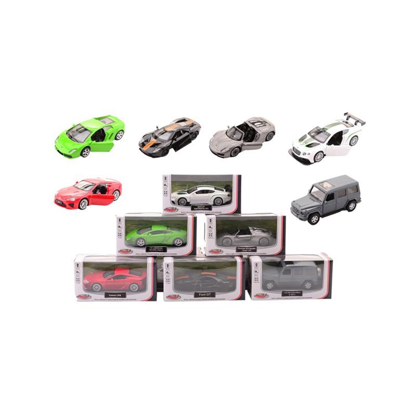 Johntoy John Toy Super Cars Modèle réduit 1:43