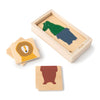 Trixie en bois combo puzzle animaux