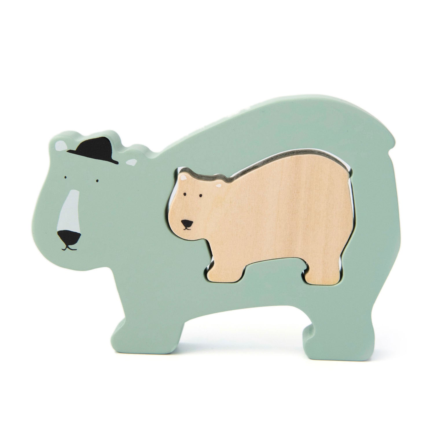 Trixie Wooden Baby Puzzle M. Ours