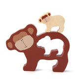 Trixie Wooden Baby Puzzle M. Singe - afbeelding 2
