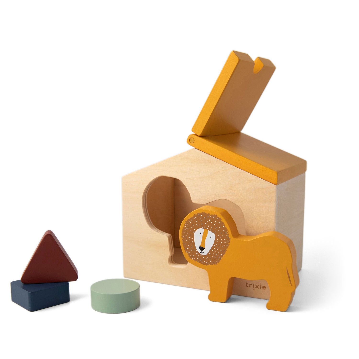 Trixie Wooden House avec des blocs M. Lion
