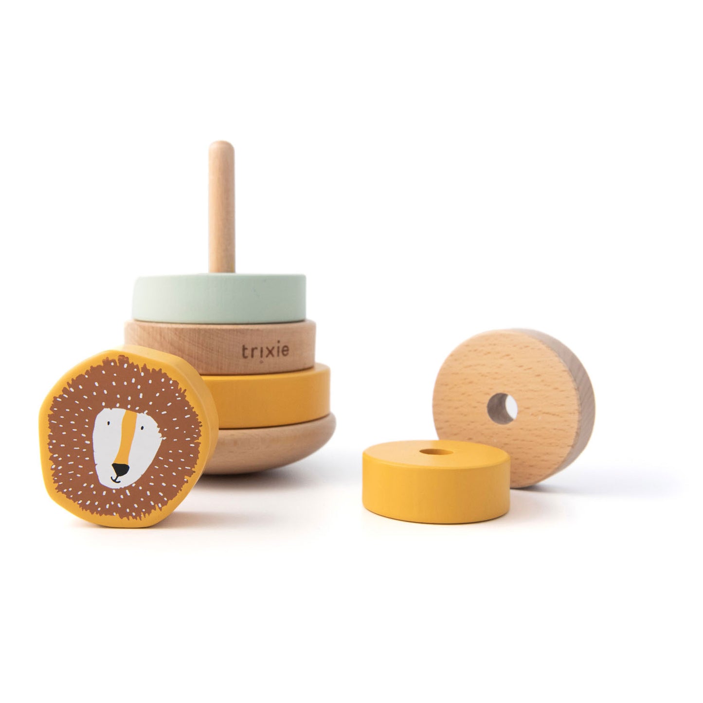 Trixie Wooden Stacking jouets M. Lion, 7dlg.