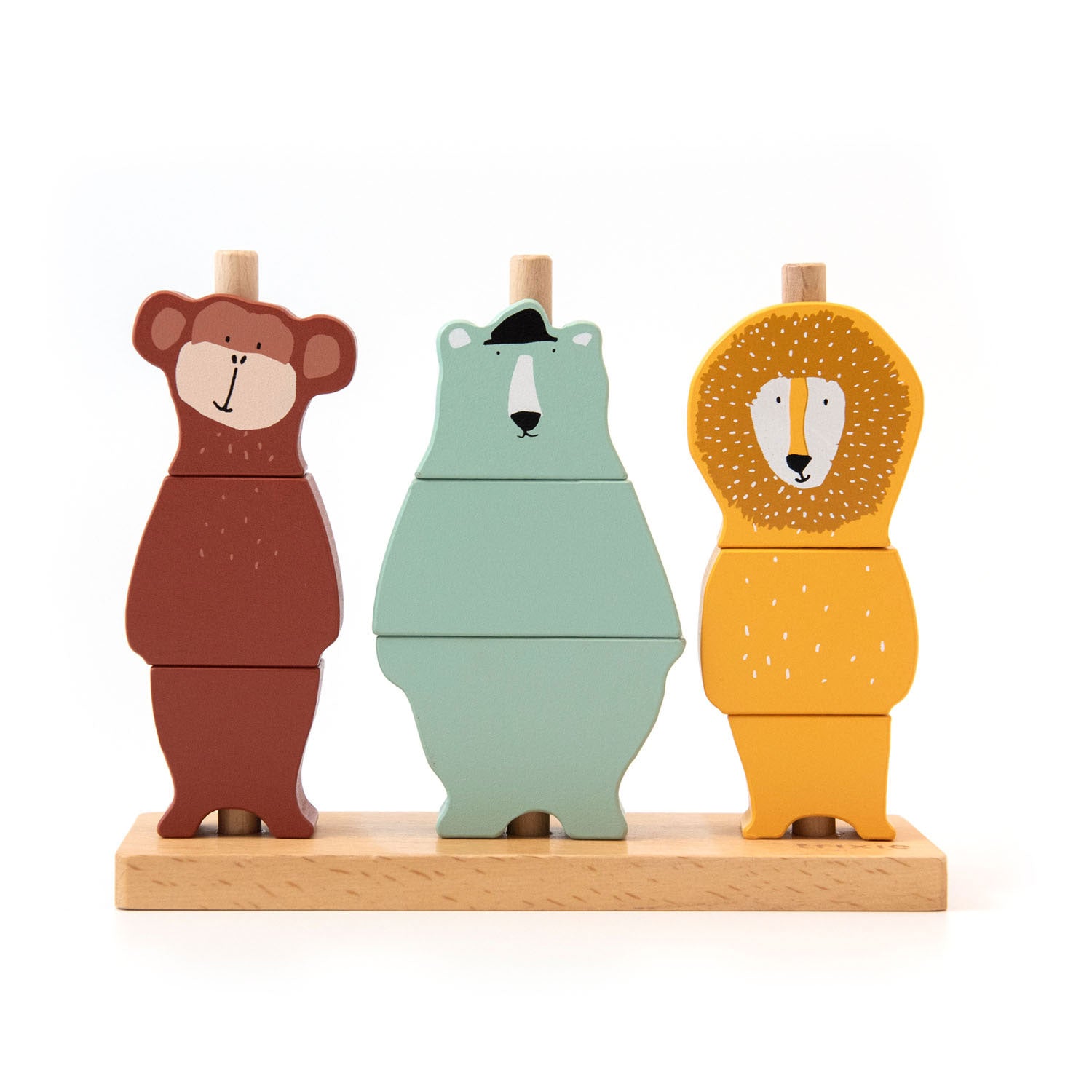 Trixie Wooden Stack d'animaux de puzzle