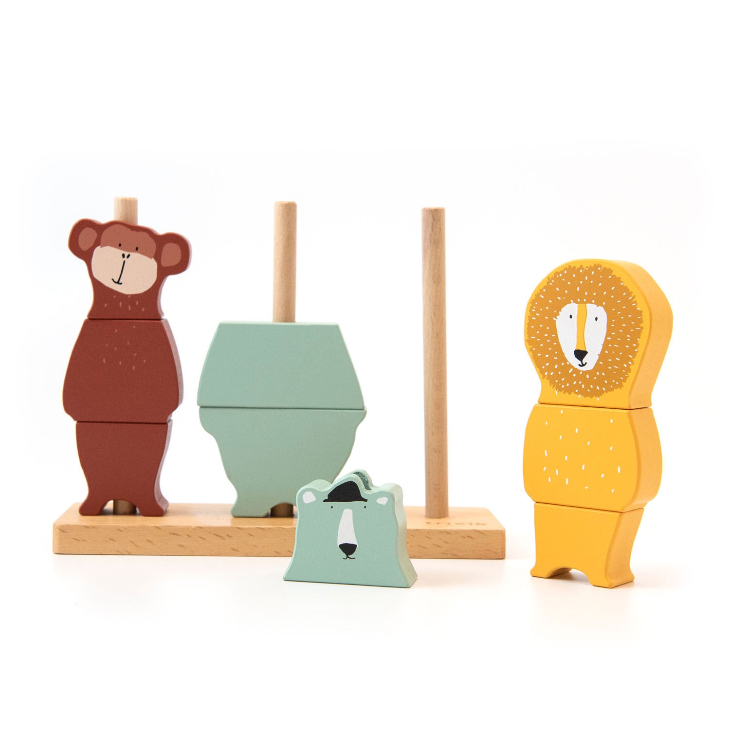 Trixie Wooden Stack d'animaux de puzzle
