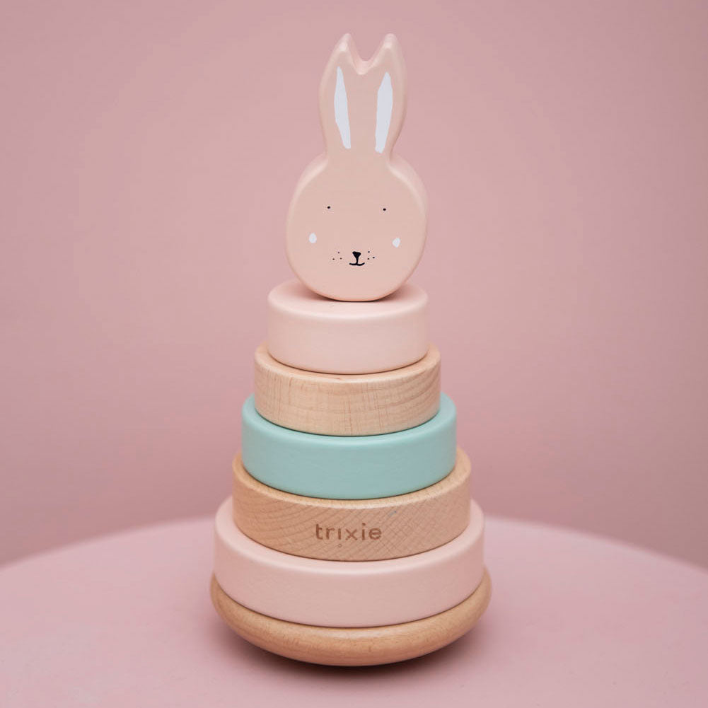 Trixie Wooden Stacking Tower Mme Lapin