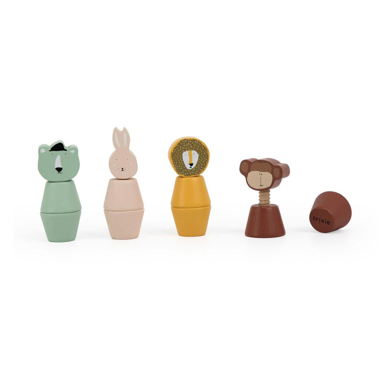 Animaux à vis en bois trixie