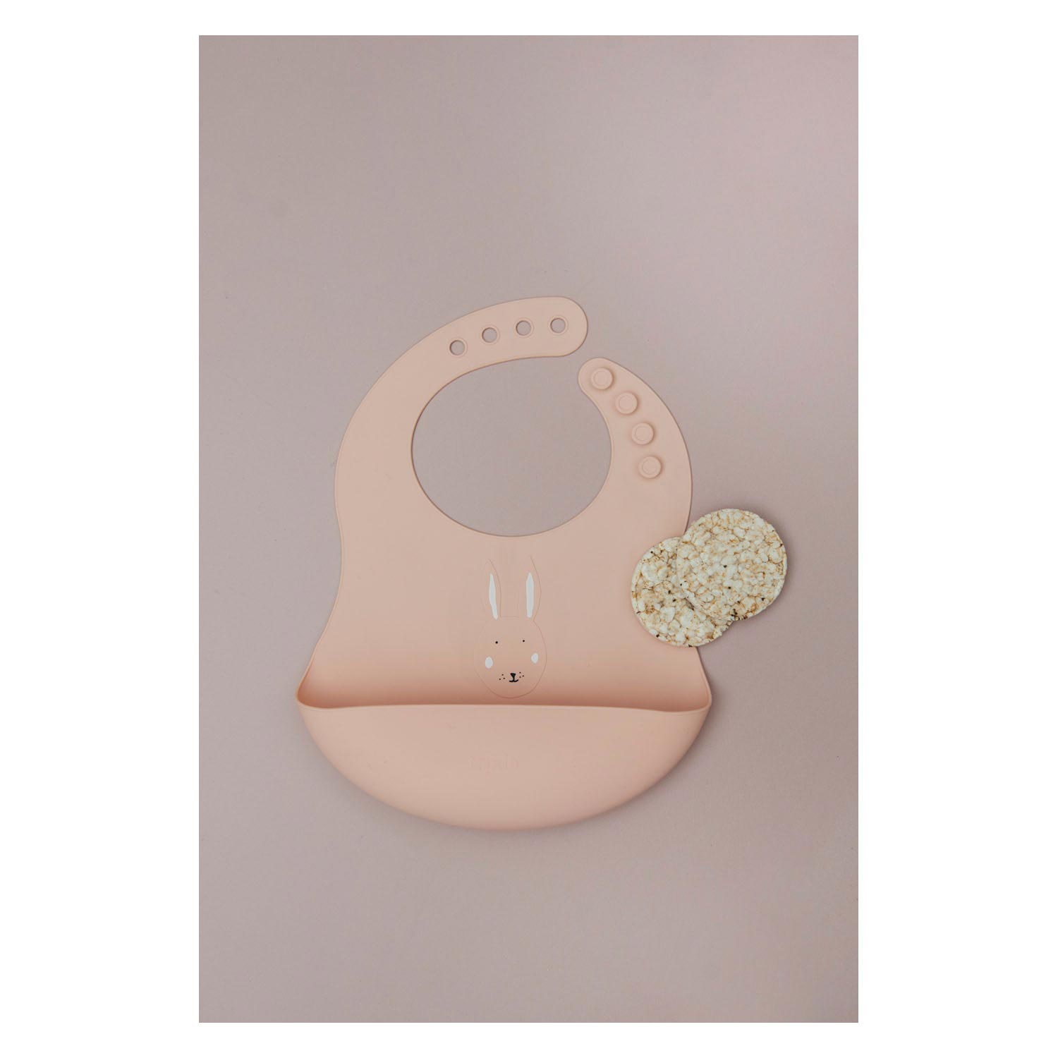 Trixie Silicone Slabbetje Mme Lapin, 2e.