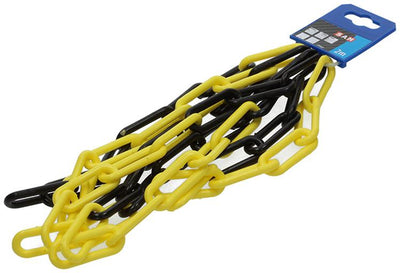 Mack 1005293 - chaîne en plastique jaune noir ks-60 6.0x40mm 2m | 5 pièces
