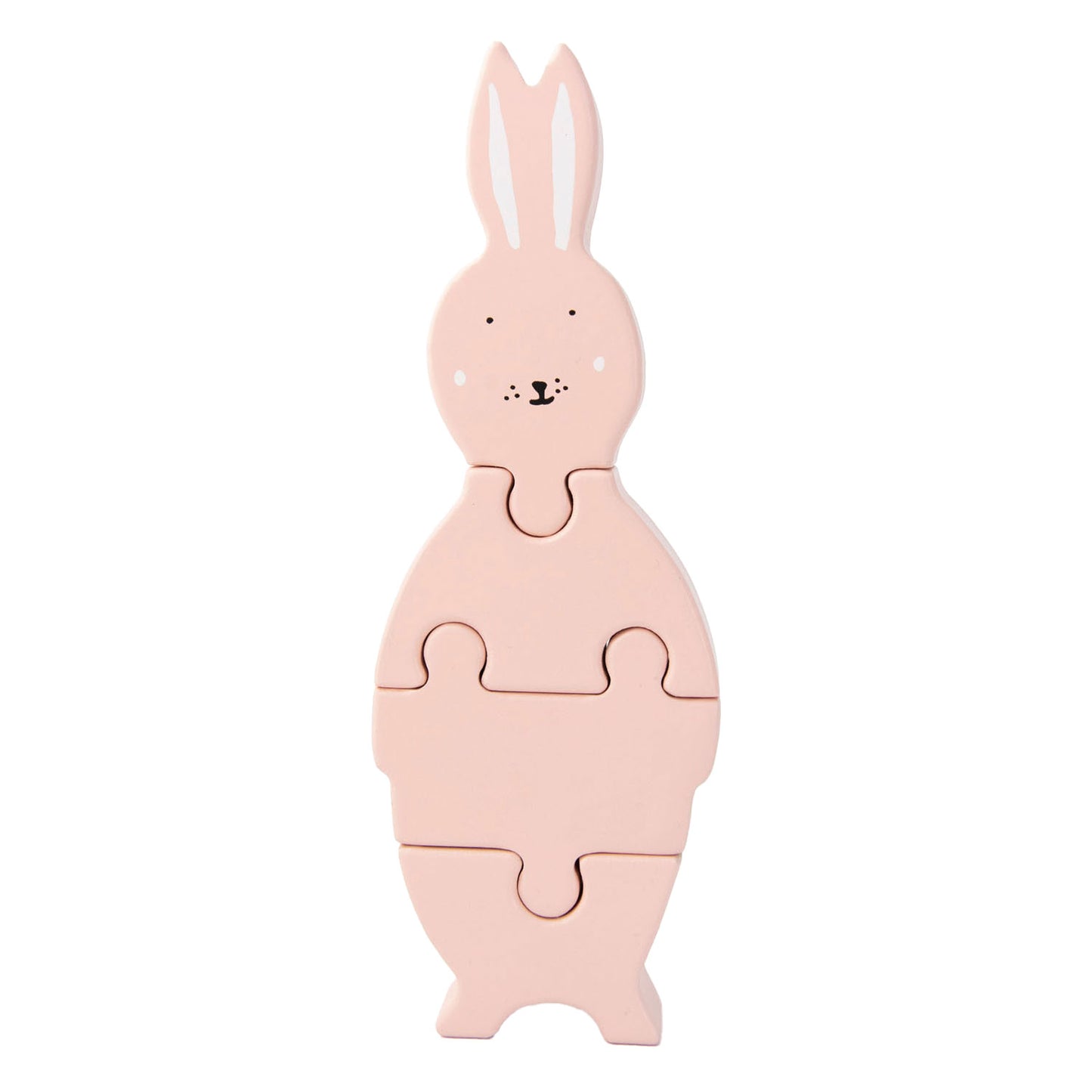 Trixie Wooden Animal Puzzle Mme Rabbit, 4e.