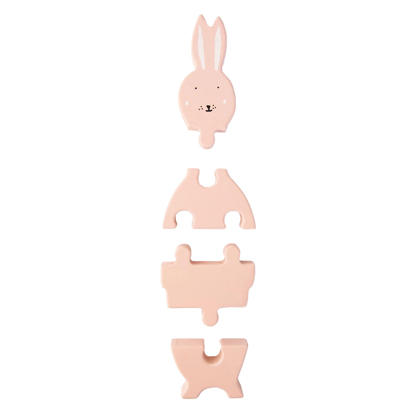 Trixie Wooden Animal Puzzle Mme Rabbit, 4e.