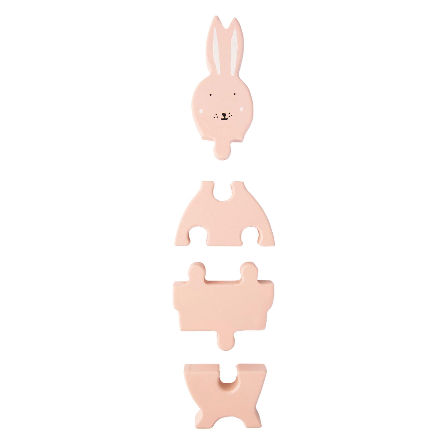 Trixie Wooden Animal Puzzle Mme Rabbit, 4e.
