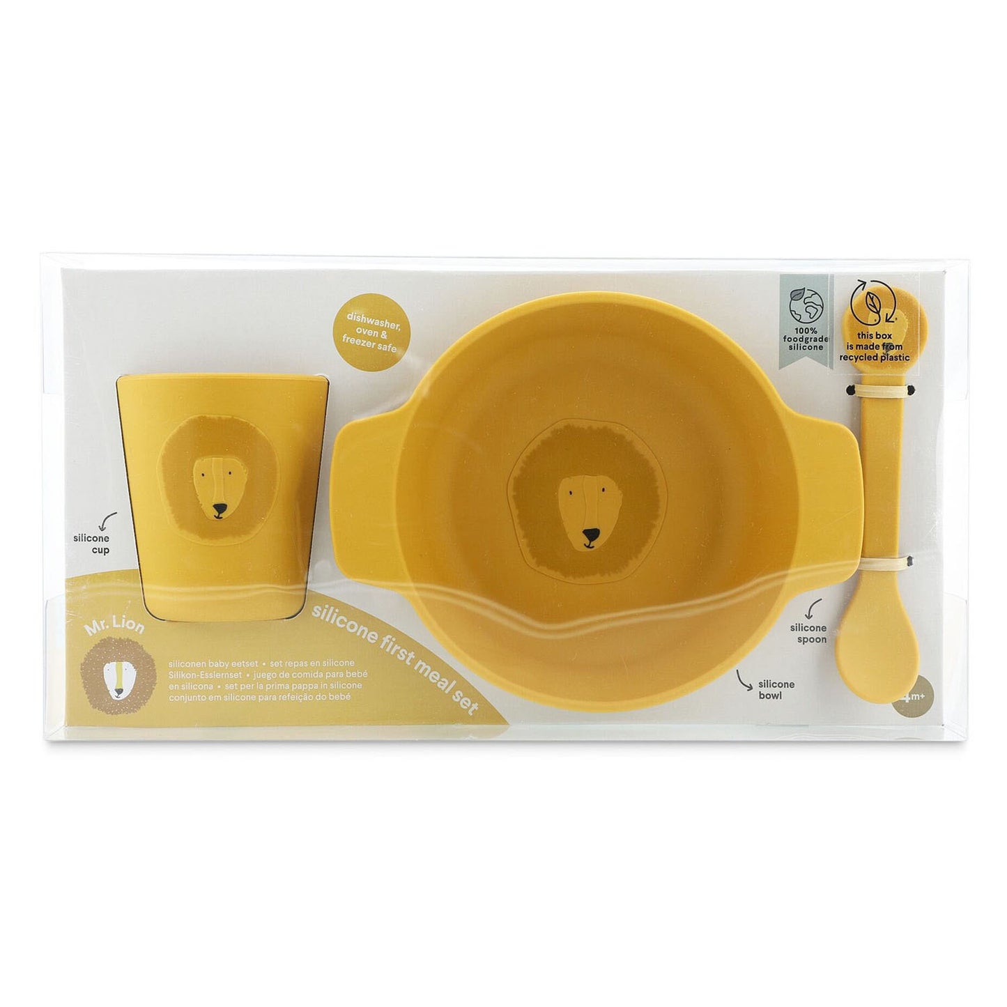 Trixie Silicone Baby Eetset MR.