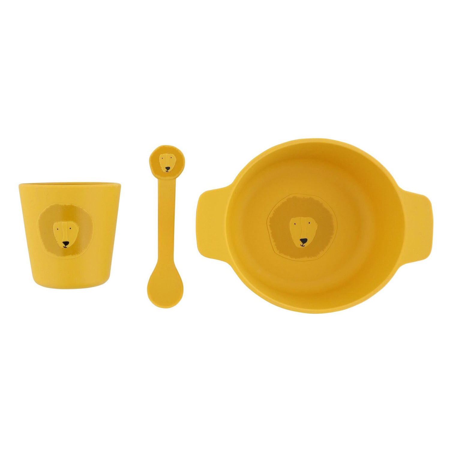 Trixie Silicone Baby Eetset MR.