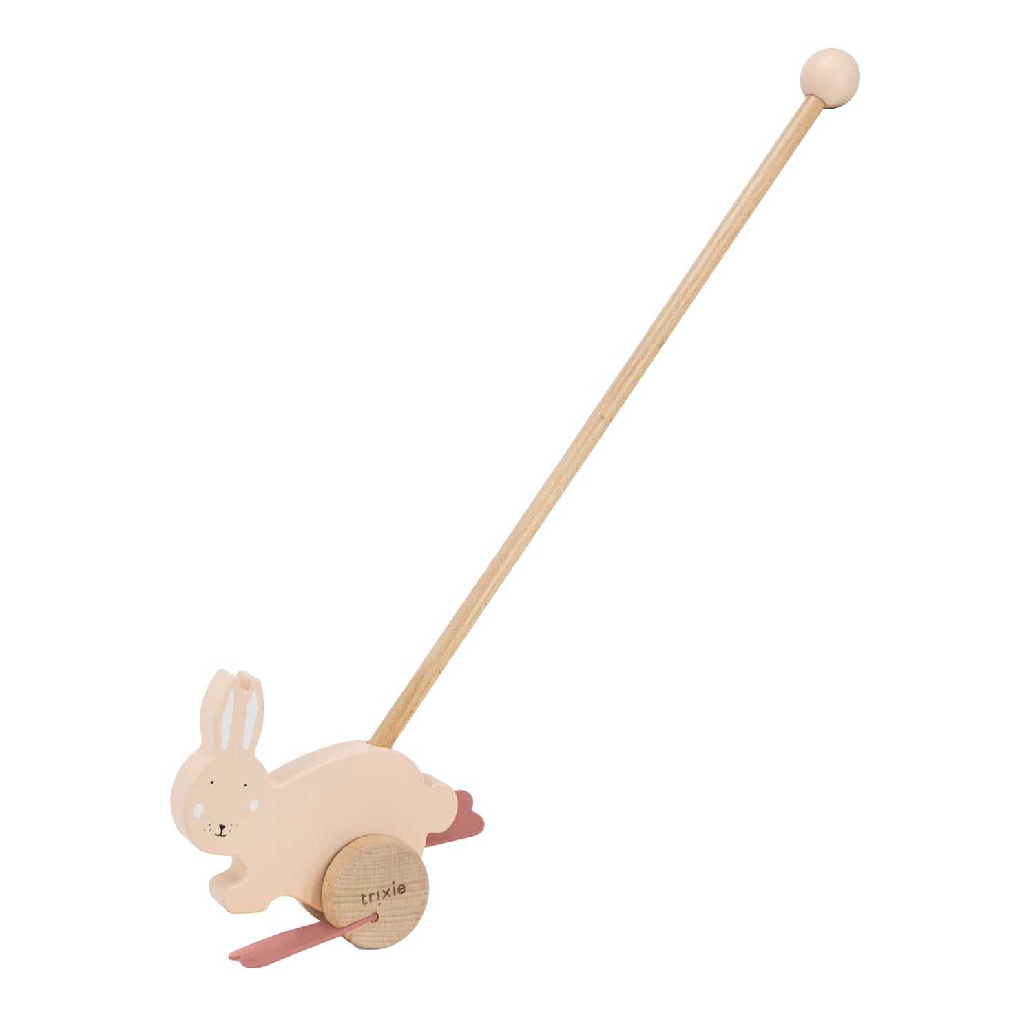 Trixie Wooden Push Figure Mme lapin