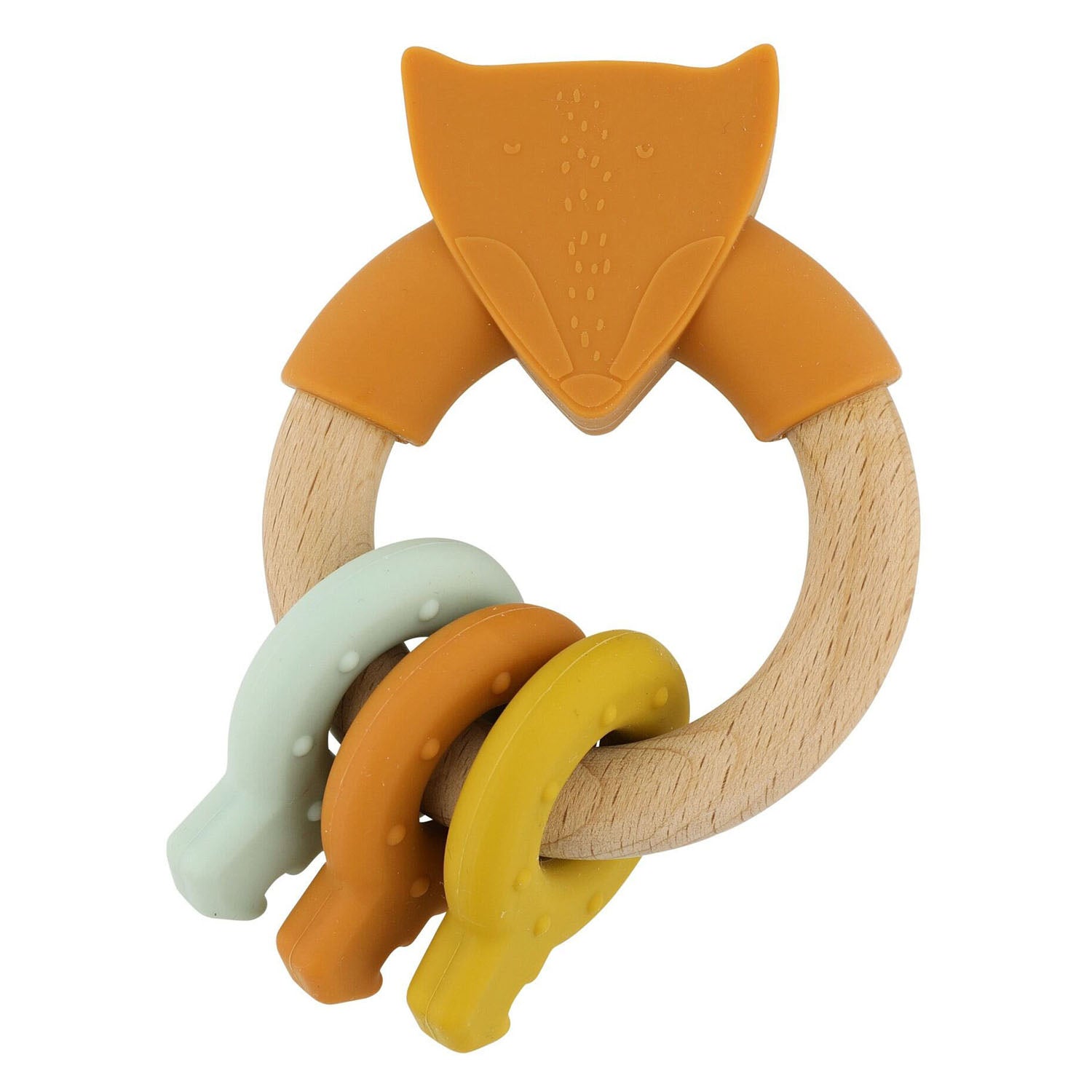 Trixie Wooden Silicone Activity Ring MR.