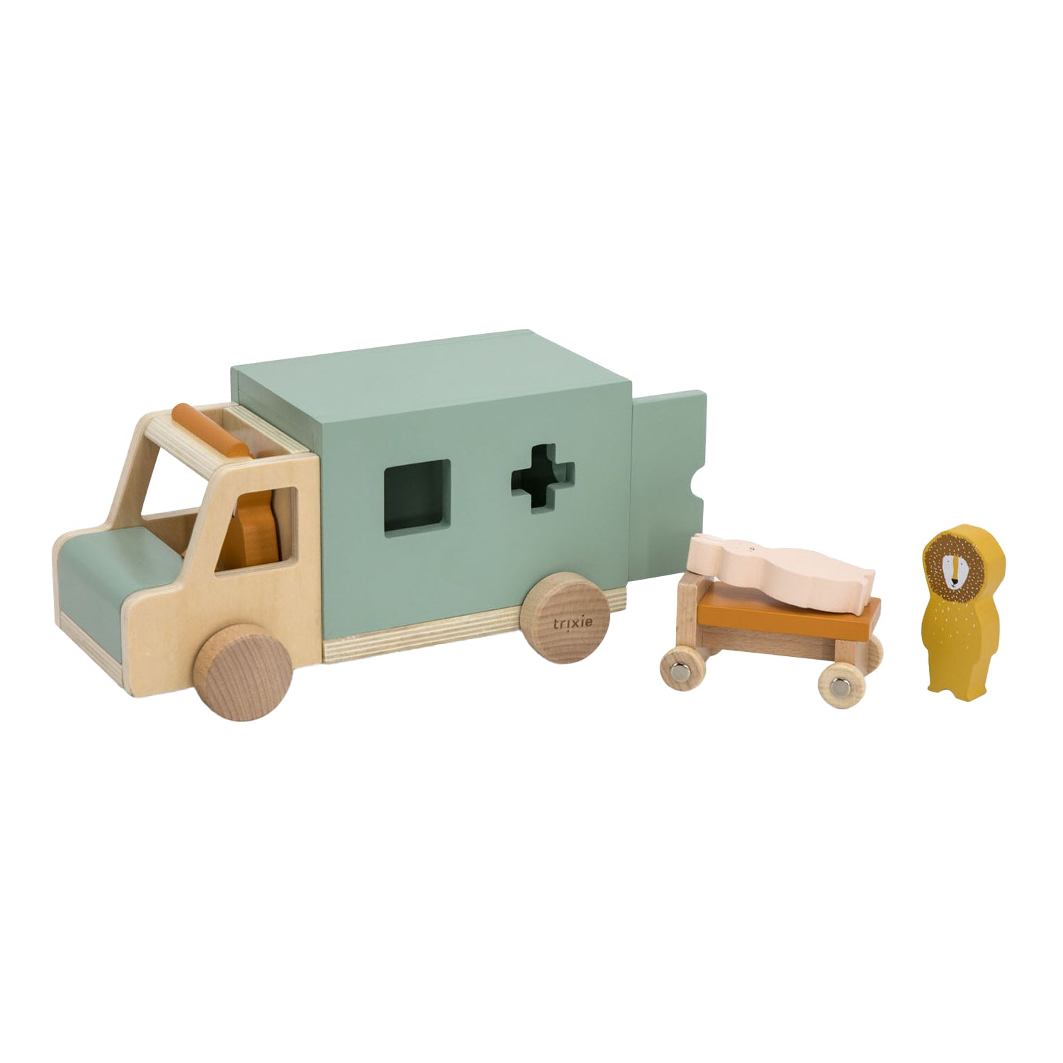 Ambulance des animaux en bois trixie