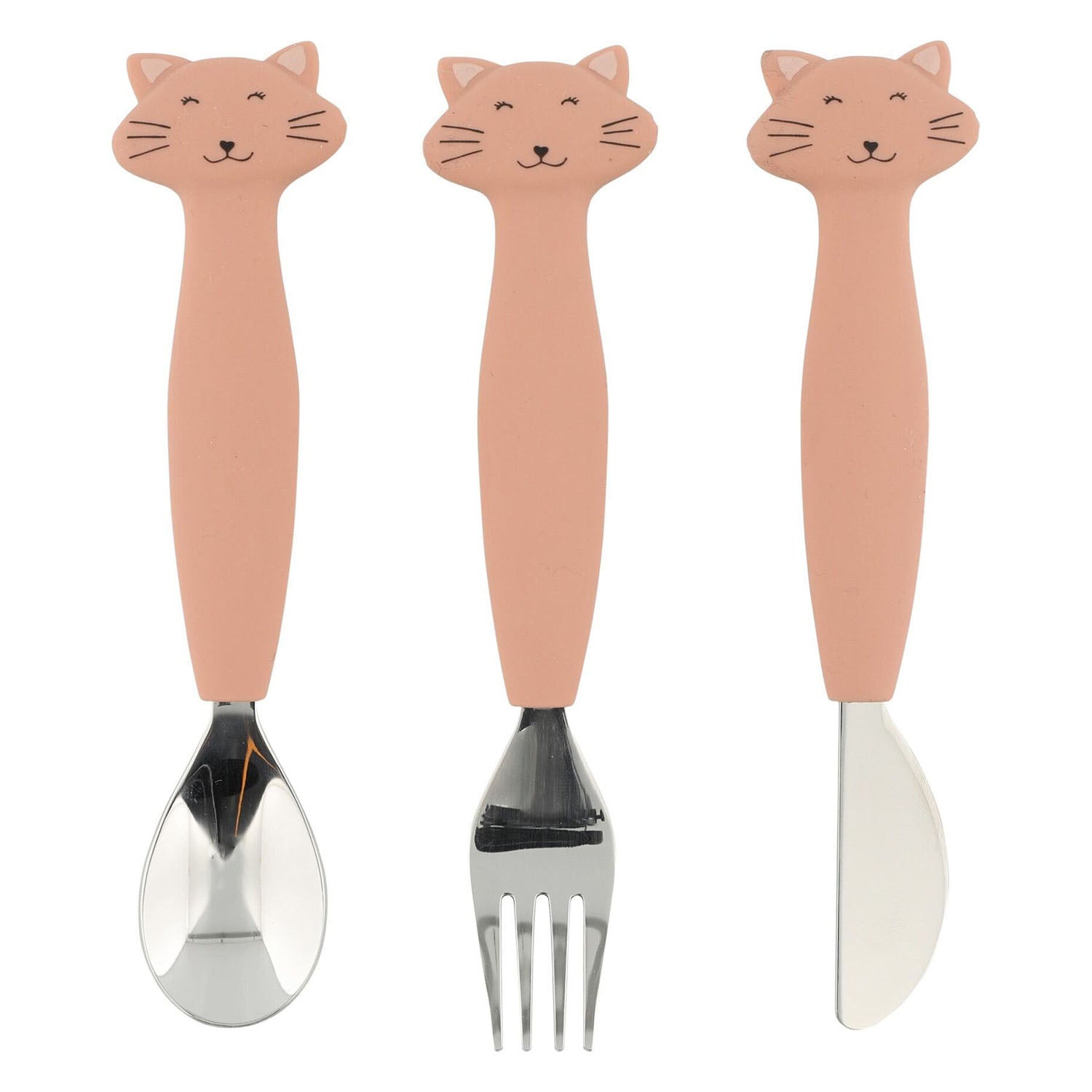 Trixie Silicone Dining Set MRS. Cat, 3e.