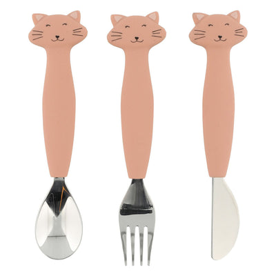 Trixie Silicone Dining Set MRS. Cat, 3e.
