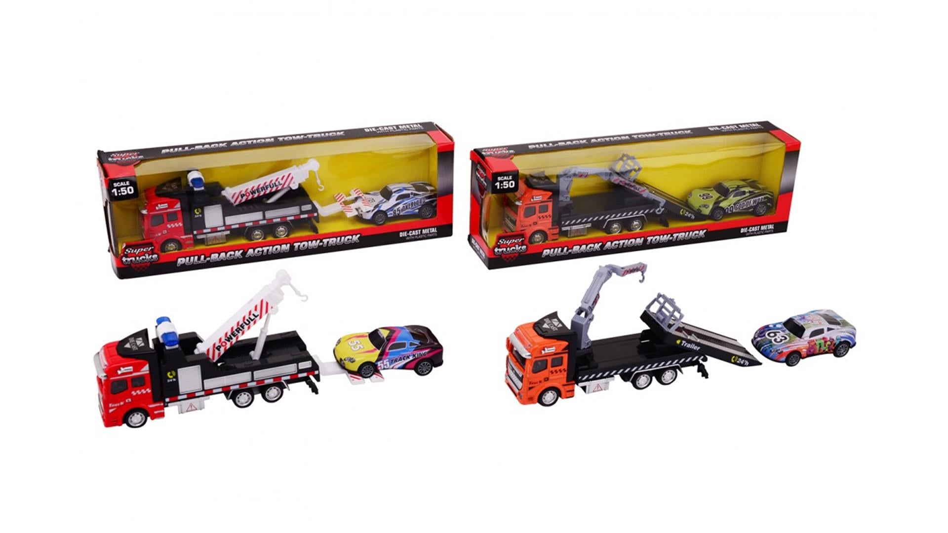 Johntoy John Toy camion de remorquage moulé sous pression