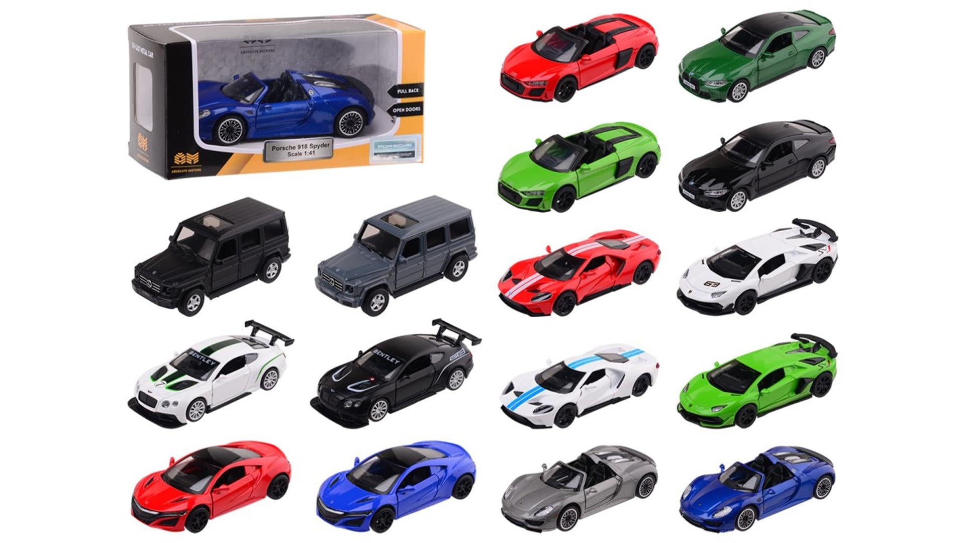 Supercar sous licence Johntoy à l'échelle environ 1:42