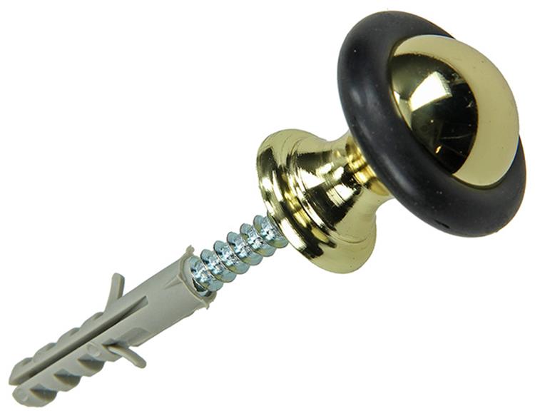 Mack 1047657 - cylindre d'arrêt de porte modèle laitonné ø 28h28 mm 1 pièce pièce | 6 pièces