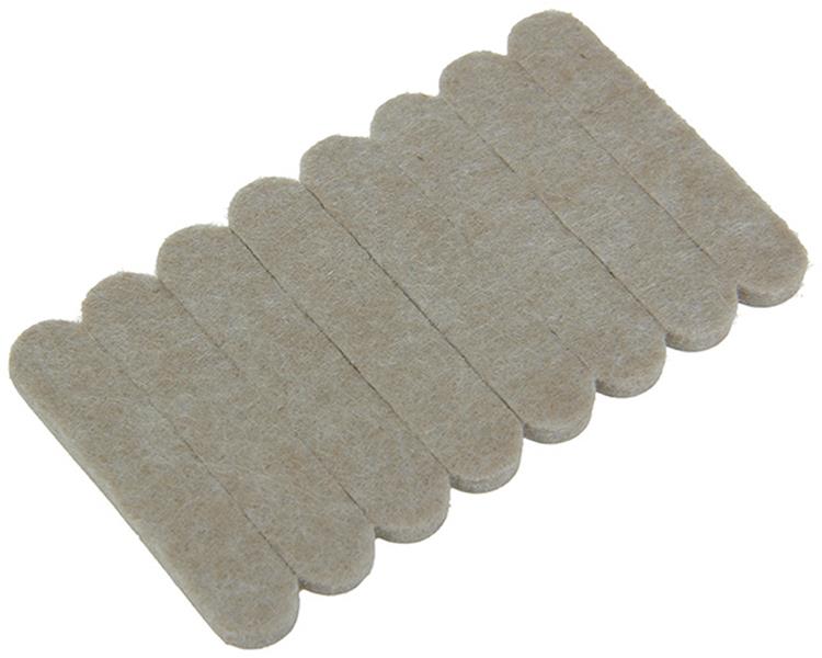 Mack 1047708 - super-feutre autocollant beige 13 x 63 mm 8 pcs | 12 pièces