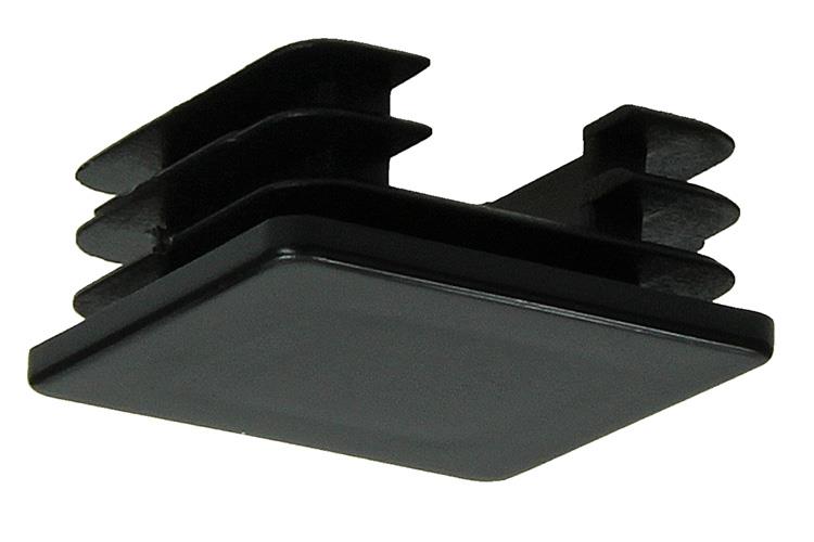 Mack 1047749 - bouchon en plastique noir 30 x 30 mm 4 pcs | 6 pièces